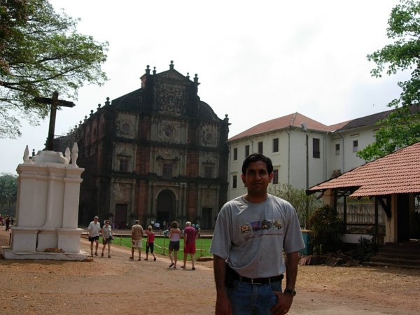 Paritosh Uttam in old Goa