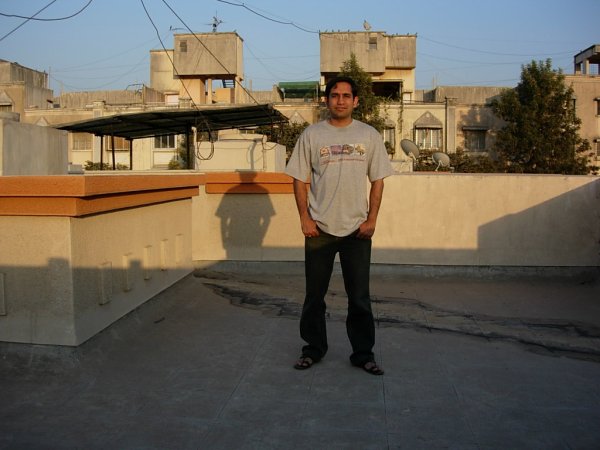 Paritosh Uttam at home, Pune